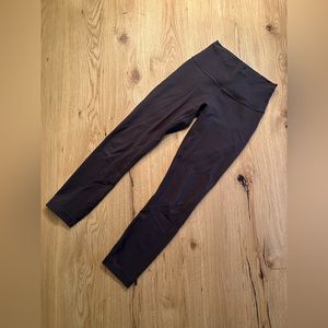 Graphite Lululemon Wunder Train Leggings 4, 25”